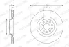 Bremsscheibe FERODO DDF3062C-1 Bild Bremsscheibe FERODO DDF3062C-1