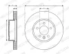 Bremsscheibe Vorderachse FERODO DDF3104C-1 Bild Bremsscheibe Vorderachse FERODO DDF3104C-1