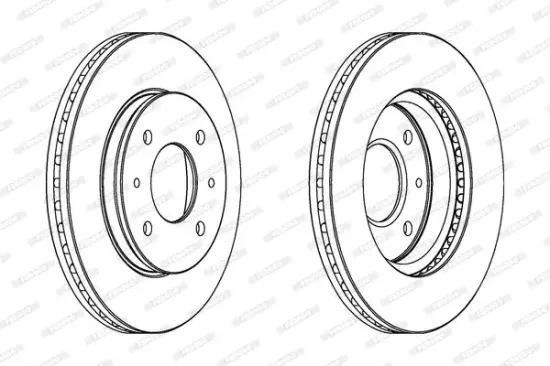 Bremsbelagsatz, Scheibenbremse Vorderachse FERODO FDB4825 Bild Bremsbelagsatz, Scheibenbremse Vorderachse FERODO FDB4825