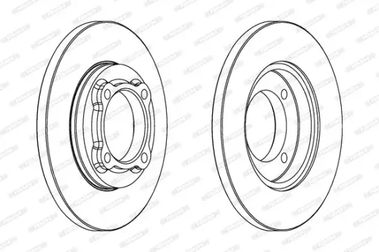 Bremsscheibe FERODO DDF429 Bild Bremsscheibe FERODO DDF429