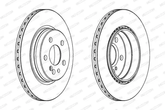 Bremsbelagsatz, Scheibenbremse FERODO FDB1918 Bild Bremsbelagsatz, Scheibenbremse FERODO FDB1918
