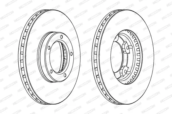 Bremsscheibe FERODO DDF703 Bild Bremsscheibe FERODO DDF703