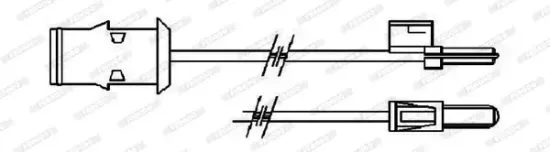 Warnkontakt, Bremsbelagverschleiß FERODO FAI106 Bild Warnkontakt, Bremsbelagverschleiß FERODO FAI106