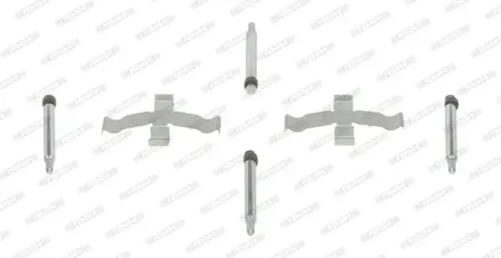 Zubehörsatz, Scheibenbremsbelag FERODO FBA402 Bild Zubehörsatz, Scheibenbremsbelag FERODO FBA402