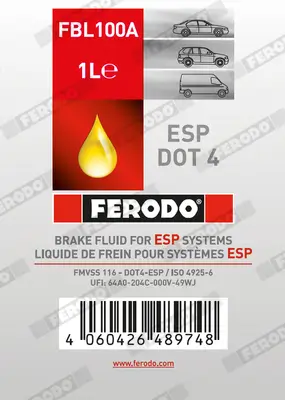 Bremsflüssigkeit FERODO FBL100A