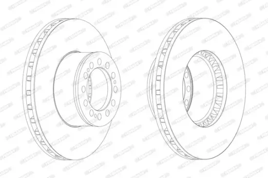 Bremsscheibe FERODO FCR181A Bild Bremsscheibe FERODO FCR181A