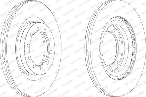 Bremsscheibe FERODO FCR183A