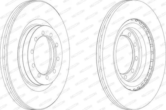 Bremsscheibe FERODO FCR183A Bild Bremsscheibe FERODO FCR183A