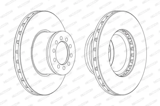 Bremsscheibe FERODO FCR186A Bild Bremsscheibe FERODO FCR186A