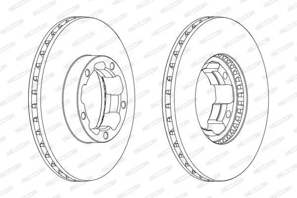 Bremsscheibe FERODO FCR261A