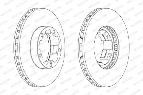 Bremsscheibe FERODO FCR261A Bild Bremsscheibe FERODO FCR261A