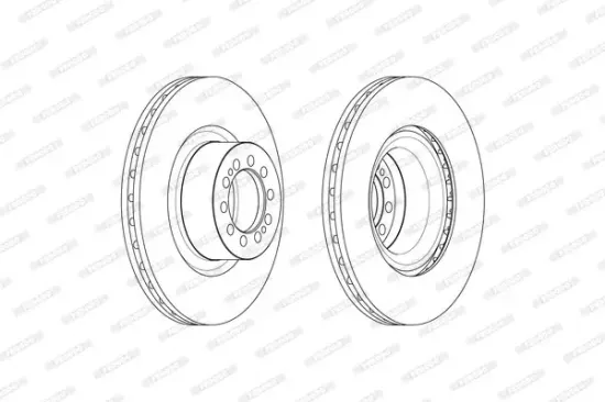 Bremsscheibe FERODO FCR370A Bild Bremsscheibe FERODO FCR370A