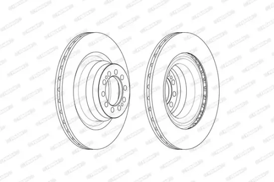 Bremsscheibe FERODO FCR371A Bild Bremsscheibe FERODO FCR371A