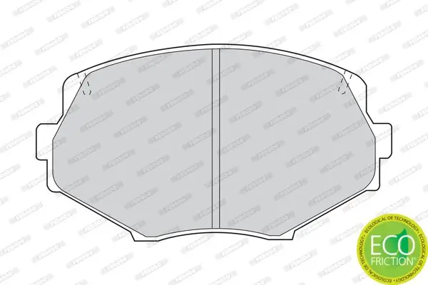 Bremsbelagsatz, Scheibenbremse FERODO FDB1011 Bild Bremsbelagsatz, Scheibenbremse FERODO FDB1011