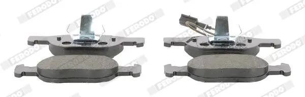 Bremsbelagsatz, Scheibenbremse Vorderachse FERODO FDB1040