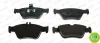 Bremsbelagsatz, Scheibenbremse Vorderachse FERODO FDB1049 Bild Bremsbelagsatz, Scheibenbremse Vorderachse FERODO FDB1049