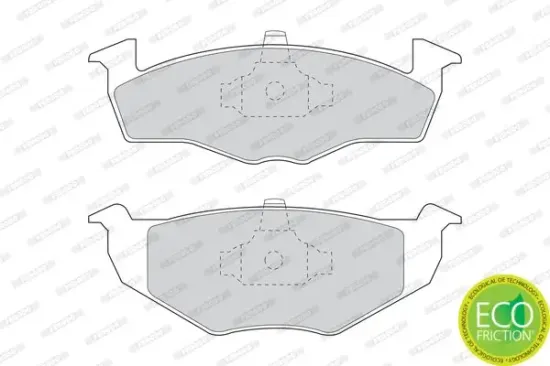 Bremsbelagsatz, Scheibenbremse FERODO FDB1054 Bild Bremsbelagsatz, Scheibenbremse FERODO FDB1054
