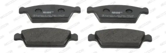 Bremsbelagsatz, Scheibenbremse Vorderachse FERODO FDB1108 Bild Bremsbelagsatz, Scheibenbremse Vorderachse FERODO FDB1108