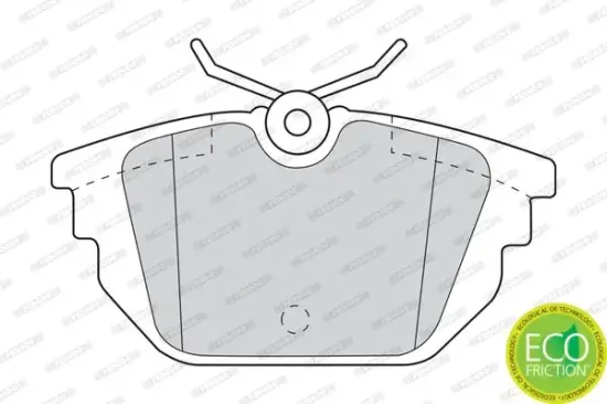 Bremsbelagsatz, Scheibenbremse FERODO FDB1113 Bild Bremsbelagsatz, Scheibenbremse FERODO FDB1113