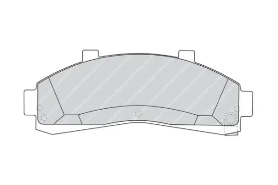 Bremsbelagsatz, Scheibenbremse Vorderachse FERODO FDB1129 Bild Bremsbelagsatz, Scheibenbremse Vorderachse FERODO FDB1129