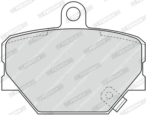 Bremsscheibe Vorderachse FERODO DDF1078C Bild Bremsscheibe Vorderachse FERODO DDF1078C