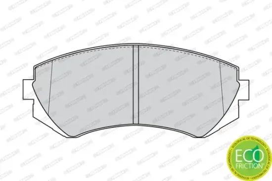 Bremsbelagsatz, Scheibenbremse FERODO FDB1166 Bild Bremsbelagsatz, Scheibenbremse FERODO FDB1166