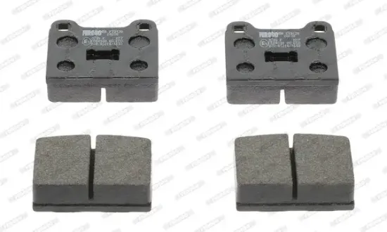 Bremsbelagsatz, Scheibenbremse Vorderachse FERODO FDB128 Bild Bremsbelagsatz, Scheibenbremse Vorderachse FERODO FDB128