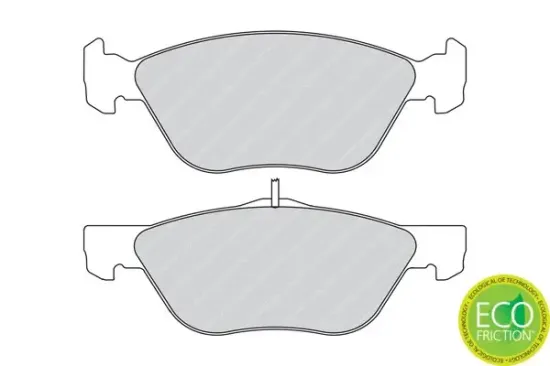 Bremsbelagsatz, Scheibenbremse FERODO FDB1299 Bild Bremsbelagsatz, Scheibenbremse FERODO FDB1299