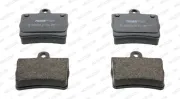 Bremsbelagsatz, Scheibenbremse Hinterachse FERODO FDB1310