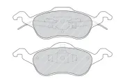Bremsbelagsatz, Scheibenbremse Vorderachse FERODO FDB1318B