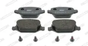 Bremsbelagsatz, Scheibenbremse Hinterachse FERODO FDB1349