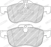 Bremsbelagsatz, Scheibenbremse Hinterachse FERODO FDB1679