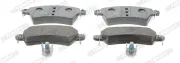 Bremsbelagsatz, Scheibenbremse Vorderachse FERODO FDB1370