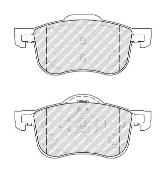 Bremsbelagsatz, Scheibenbremse FERODO FDB1382 Bild Bremsbelagsatz, Scheibenbremse FERODO FDB1382