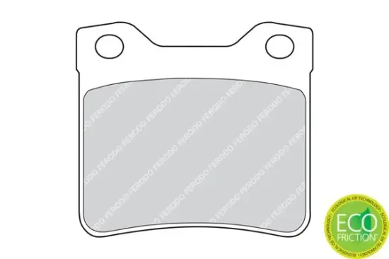 Bremsbelagsatz, Scheibenbremse Hinterachse FERODO FDB1415 Bild Bremsbelagsatz, Scheibenbremse Hinterachse FERODO FDB1415