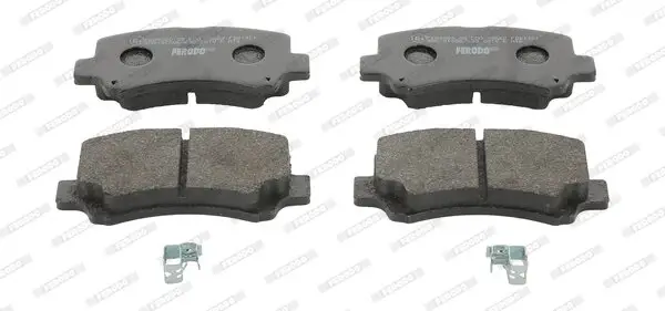 Bremsbelagsatz, Scheibenbremse Vorderachse FERODO FDB1421