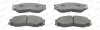 Bremsbelagsatz, Scheibenbremse Vorderachse FERODO FDB1422