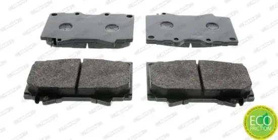 Bremsbelagsatz, Scheibenbremse Vorderachse FERODO FDB1456 Bild Bremsbelagsatz, Scheibenbremse Vorderachse FERODO FDB1456