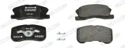 Bremsbelagsatz, Scheibenbremse Vorderachse FERODO FDB1501