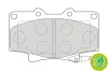 Bremsbelagsatz, Scheibenbremse Vorderachse FERODO FDB1502 Bild Bremsbelagsatz, Scheibenbremse Vorderachse FERODO FDB1502