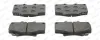 Bremsbelagsatz, Scheibenbremse Vorderachse FERODO FDB1502