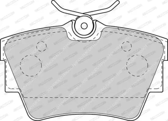 Bremsbelagsatz, Scheibenbremse FERODO FDB1516 Bild Bremsbelagsatz, Scheibenbremse FERODO FDB1516