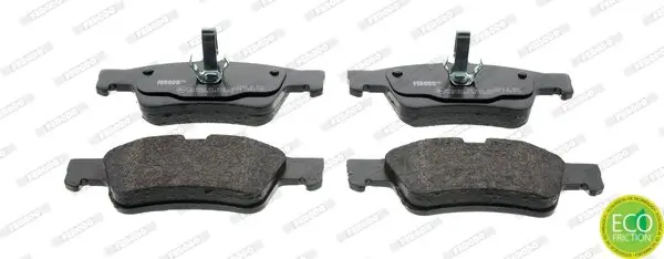 Bremsbelagsatz, Scheibenbremse Hinterachse FERODO FDB1526