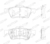 Bremsbelagsatz, Scheibenbremse Hinterachse FERODO FDB1540 Bild Bremsbelagsatz, Scheibenbremse Hinterachse FERODO FDB1540