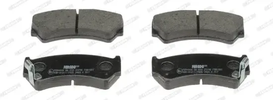 Bremsbelagsatz, Scheibenbremse Vorderachse FERODO FDB1551 Bild Bremsbelagsatz, Scheibenbremse Vorderachse FERODO FDB1551