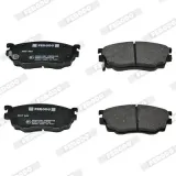 Bremsbelagsatz, Scheibenbremse Vorderachse FERODO FDB1557
