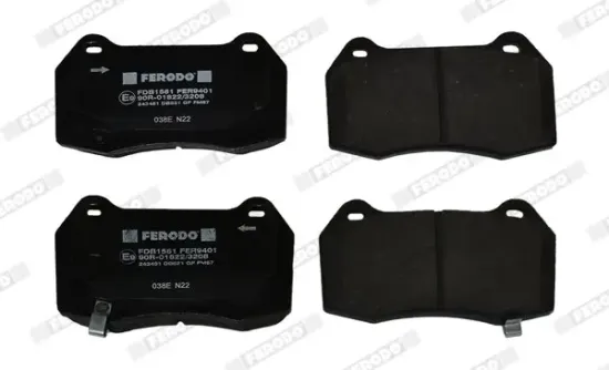 Bremsbelagsatz, Scheibenbremse Vorderachse FERODO FDB1561 Bild Bremsbelagsatz, Scheibenbremse Vorderachse FERODO FDB1561