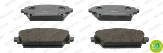 Bremsbelagsatz, Scheibenbremse Vorderachse FERODO FDB1580 Bild Bremsbelagsatz, Scheibenbremse Vorderachse FERODO FDB1580