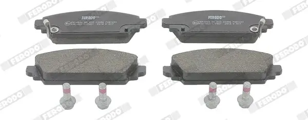 Bremsbelagsatz, Scheibenbremse Vorderachse FERODO FDB1601