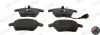 Bremsbelagsatz, Scheibenbremse FERODO FDB1641